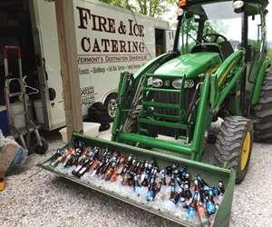 Tractor Bucket Load Of Beer